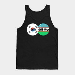 Korean Uzbek - Korea, Uzbekistan Tank Top